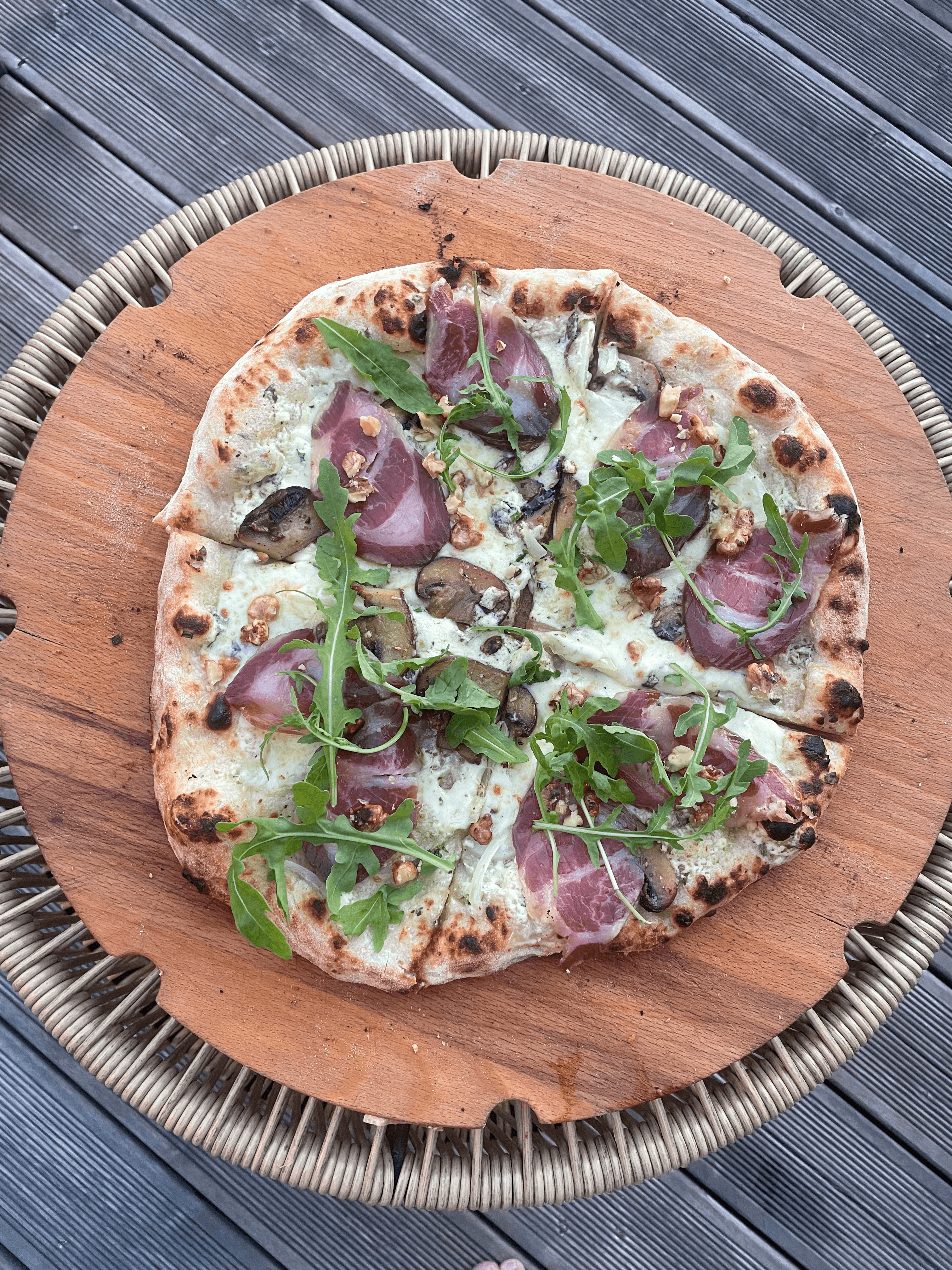Hvit pizza
